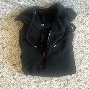 Cable & Gauge - Half Zip Black Pullover - Small